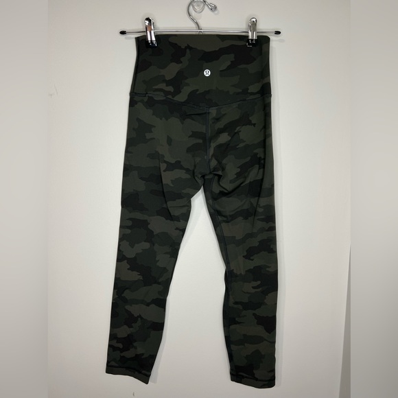 Lululemon Athletica Align. Camo print size 4. Great condition. Yoga pants. - Picture 2 of 5
